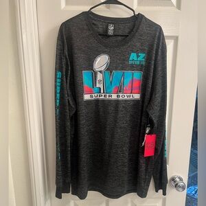 Men’s Long Sleeve Super Bowl LVII Dri Fit Shirt